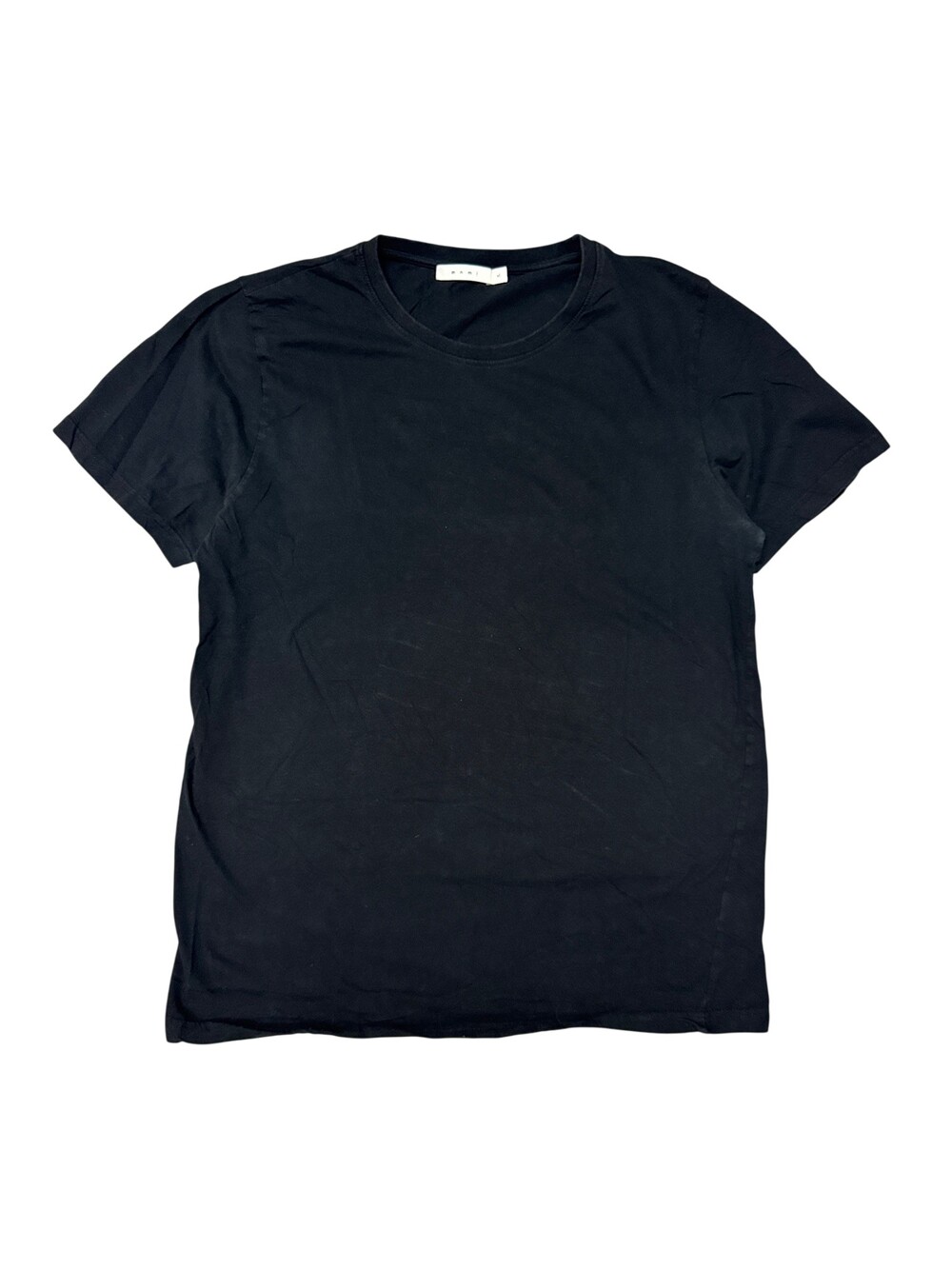 Mnml Shirt Mens XL Black Crew Neck Basic Solid Tee Streetwear Minimalist Top